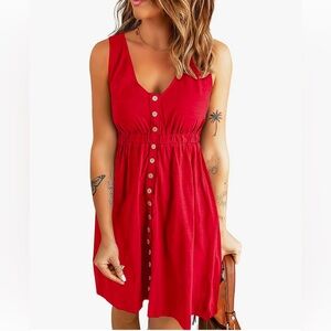 NWT women’s Red dress, Large